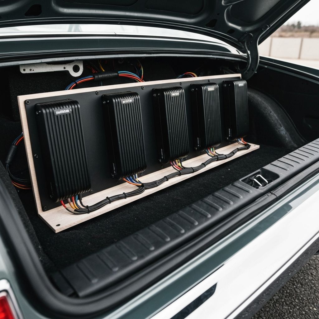 Amplifier installation